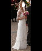 piękna koronkowa suknia ślubna