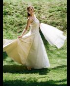 ASPERA przepiękna suknia ślubna księżniczki Szwecji 36-40
