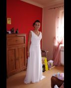 Prześliczna suknia ślubna z kolekcji White One - Terso 2012