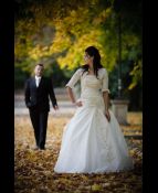 Suknia ślubna i welon