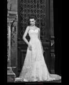 Koronkowa suknia ślubna Amy Love Bridal model GRAZIA 2015 rozmiar 40