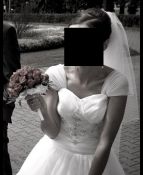 przepiękna SPOSA Erica+buty i welon