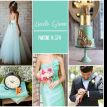 Trendy 2015: Ślub w kolorze miętowej zieleni